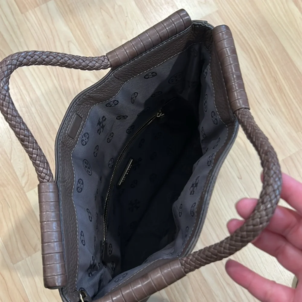 Tory Burch Brown Shoulder Bag - Picture 4 of 10